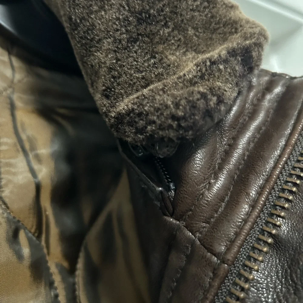 Men’s Leather Jacket by Andrew Marc New York size M - Picture 4 of 9